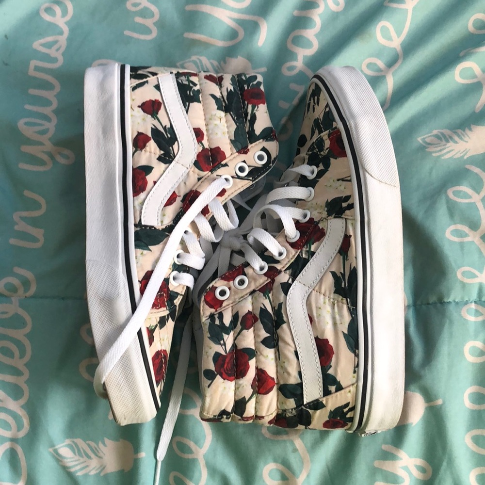 Rose High top Vans